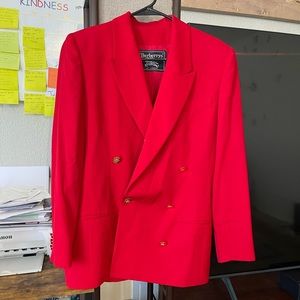 Vintage Burberry blazer